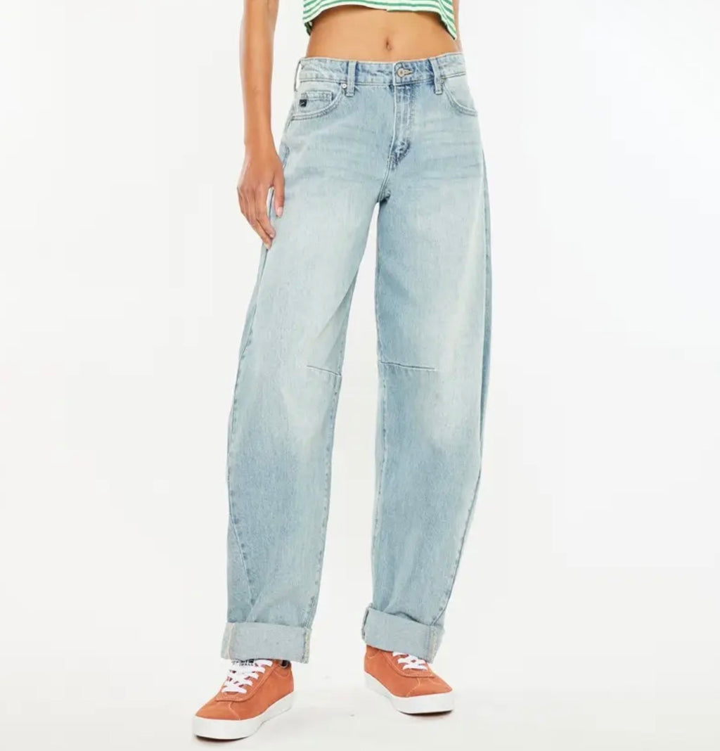 KanCan Low Slung Horseshoe Jean