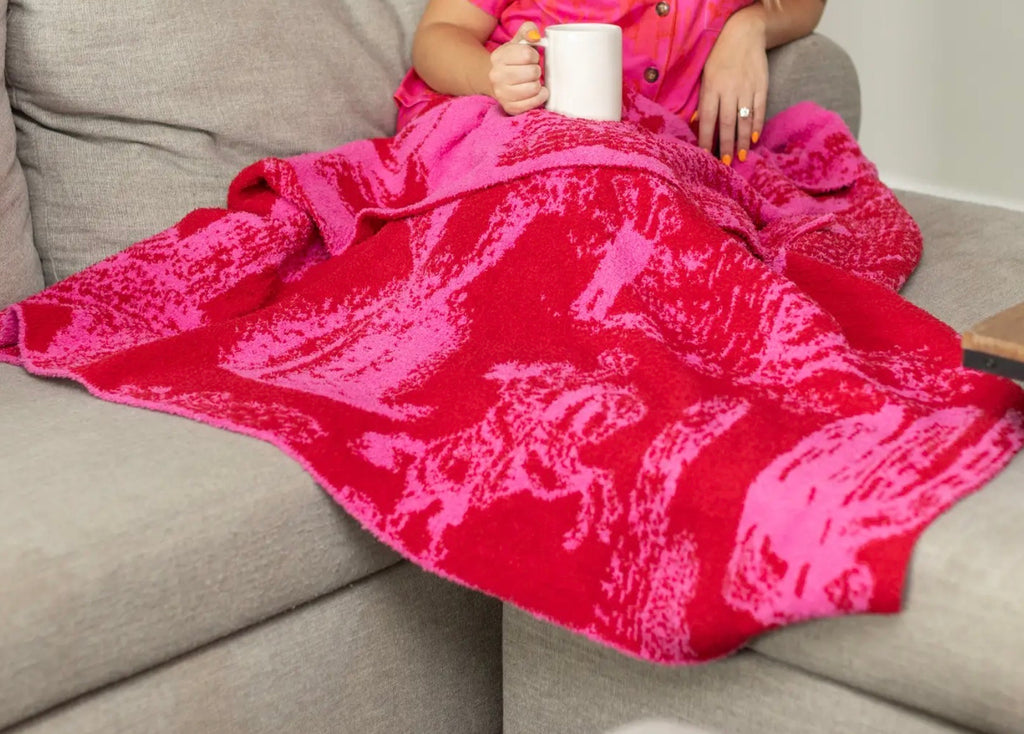 Cactus Cowgirl Blanket