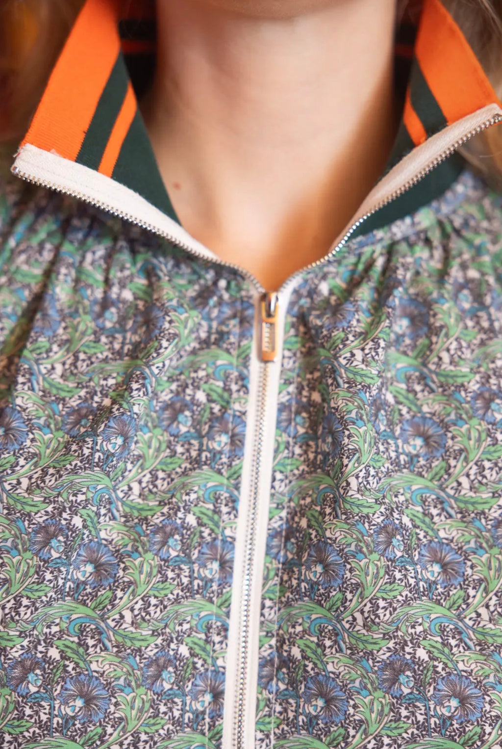 Half Zip Blouse