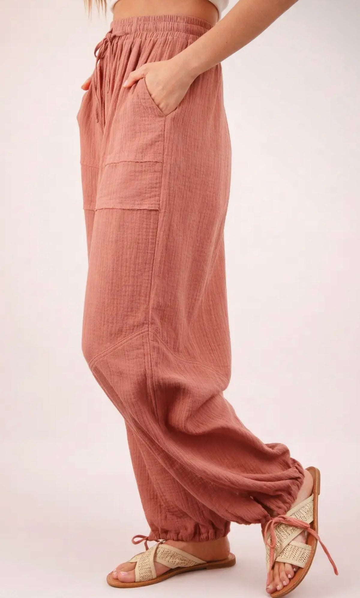 Wide Leg Boho Pant