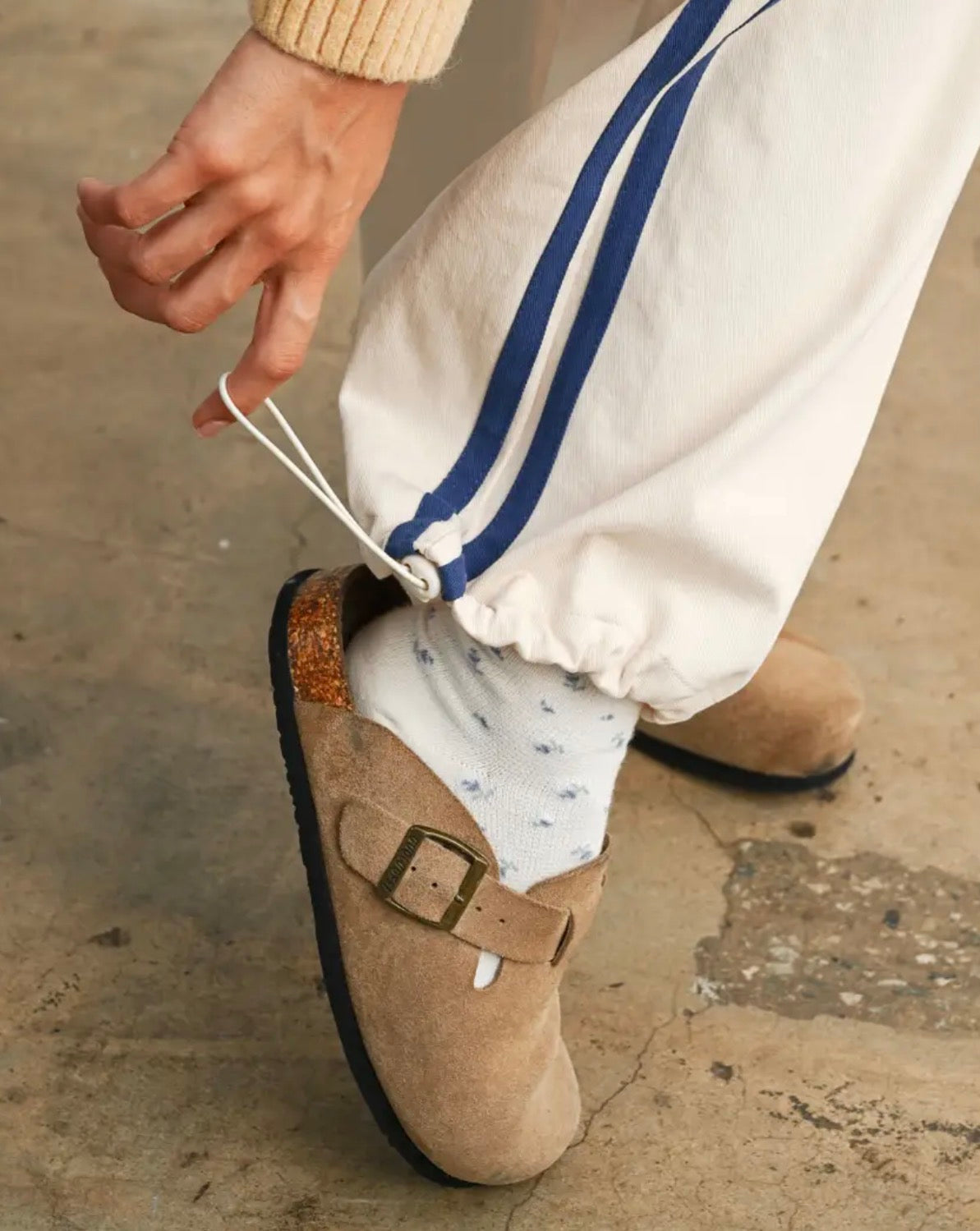 Wide Leg Track Pants