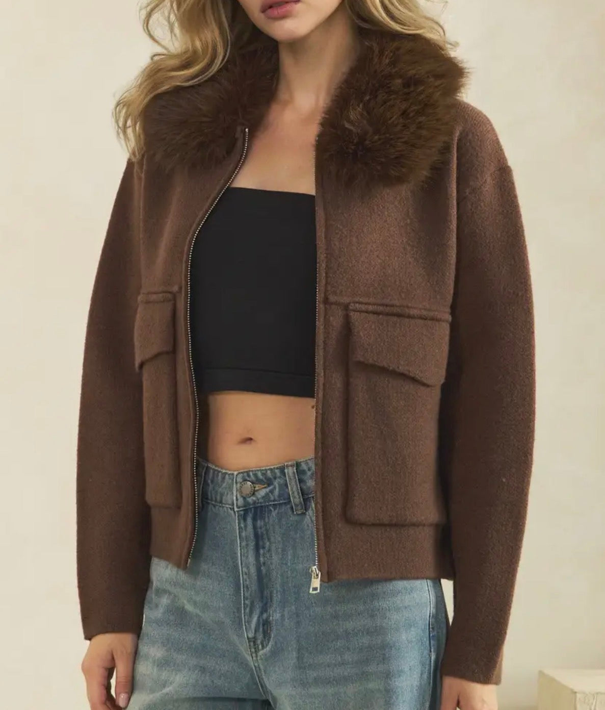 Luxe Faux Fur Jacket
