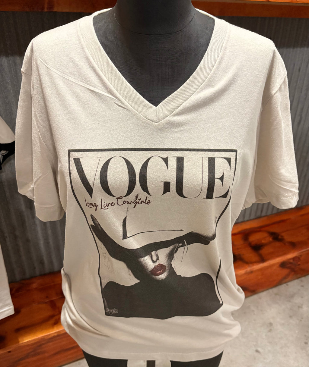 Vogue Cowgirl Tee