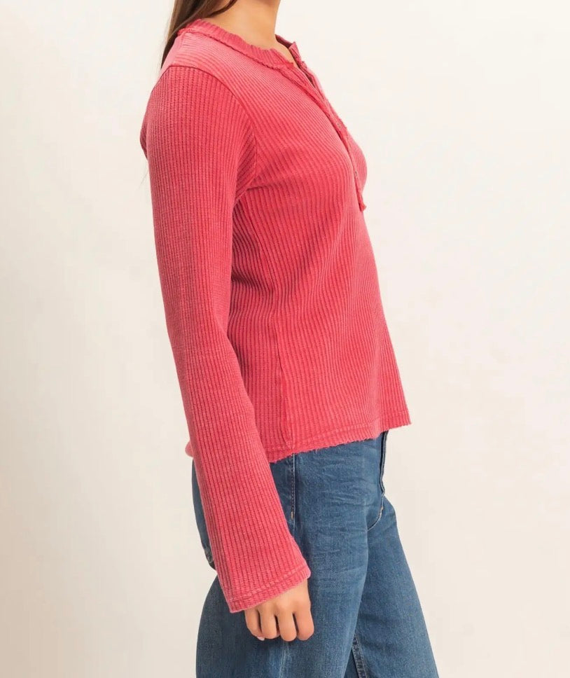 Mineral Wash Long Sleeve