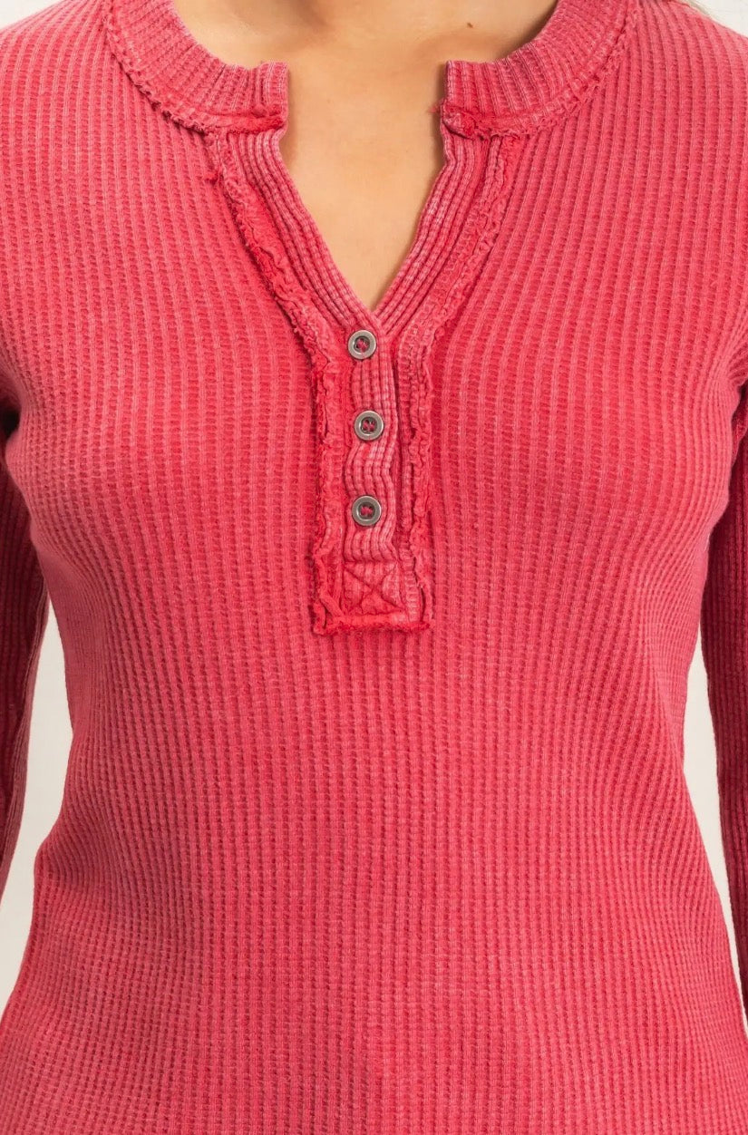 Mineral Wash Long Sleeve