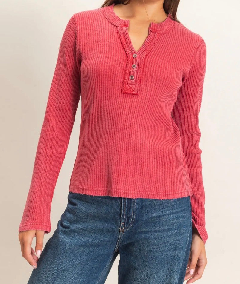 Mineral Wash Long Sleeve
