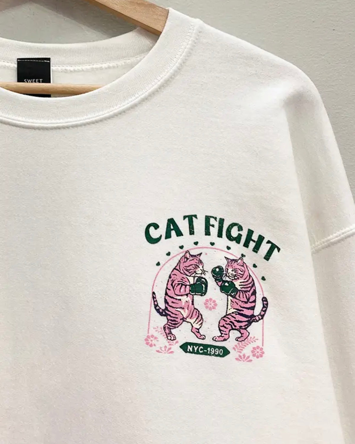 Cat Fight Sweatshirt