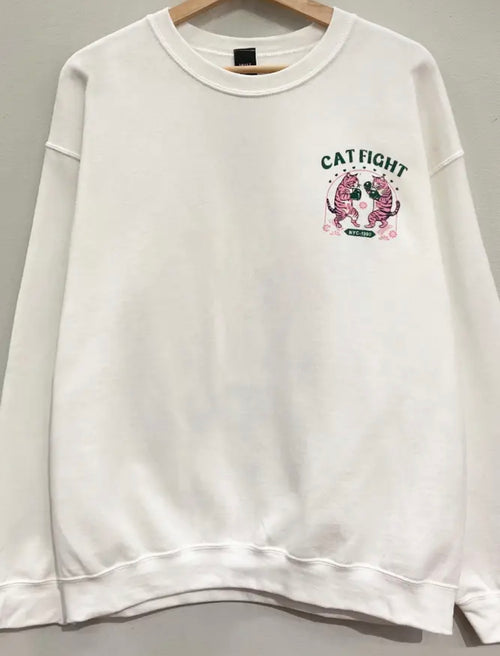 Cat Fight Sweatshirt
