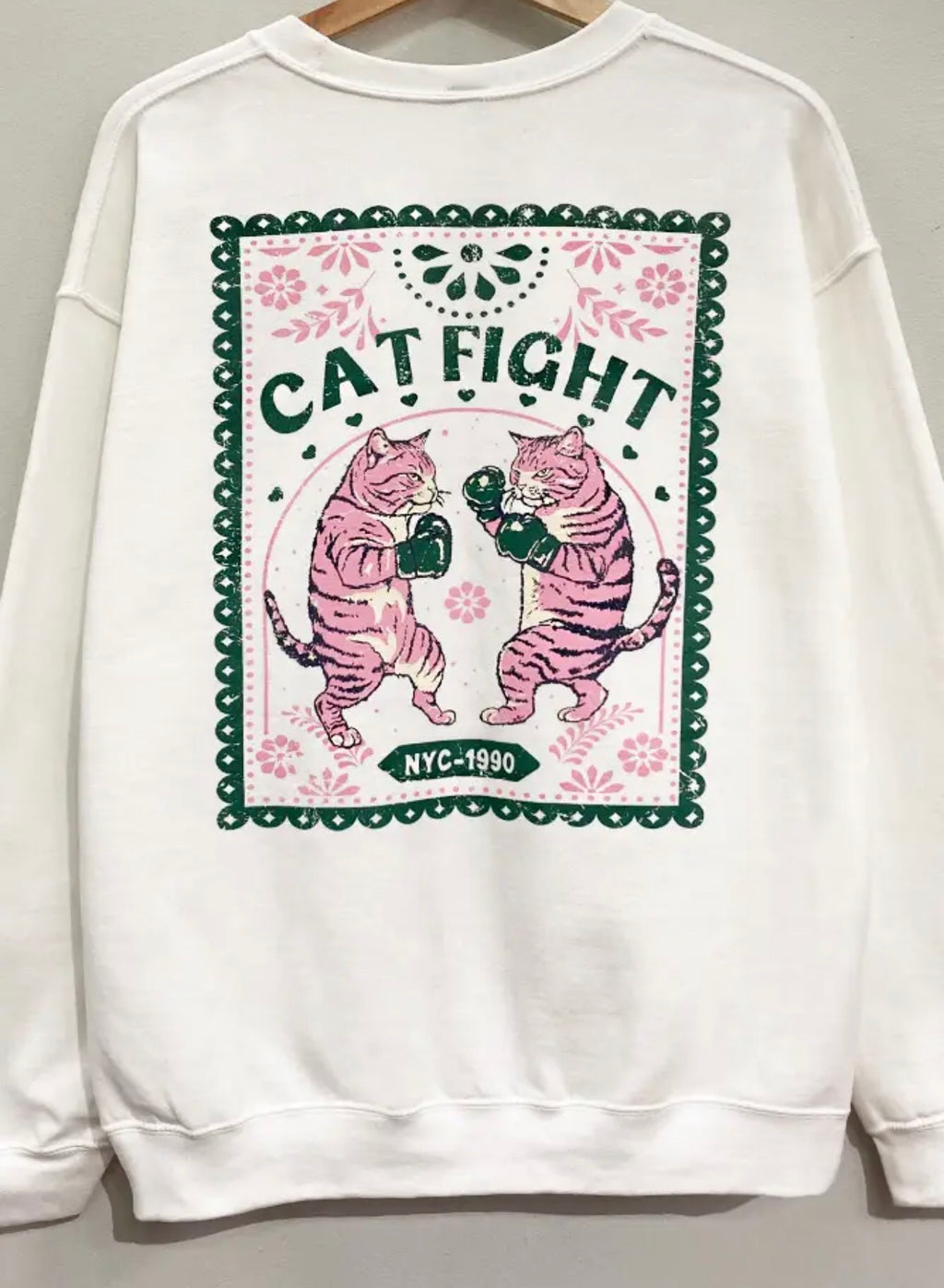Cat Fight Sweatshirt