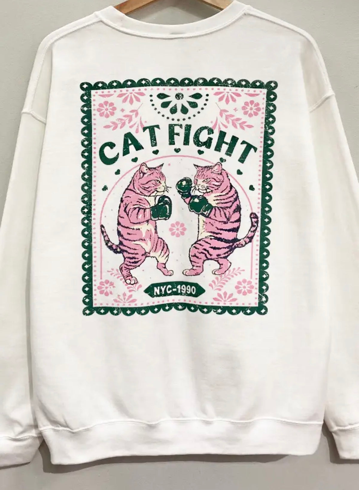 Cat Fight Sweatshirt