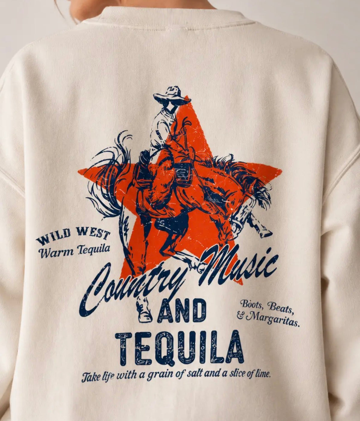 Country Music & Tequila Sweatshirt