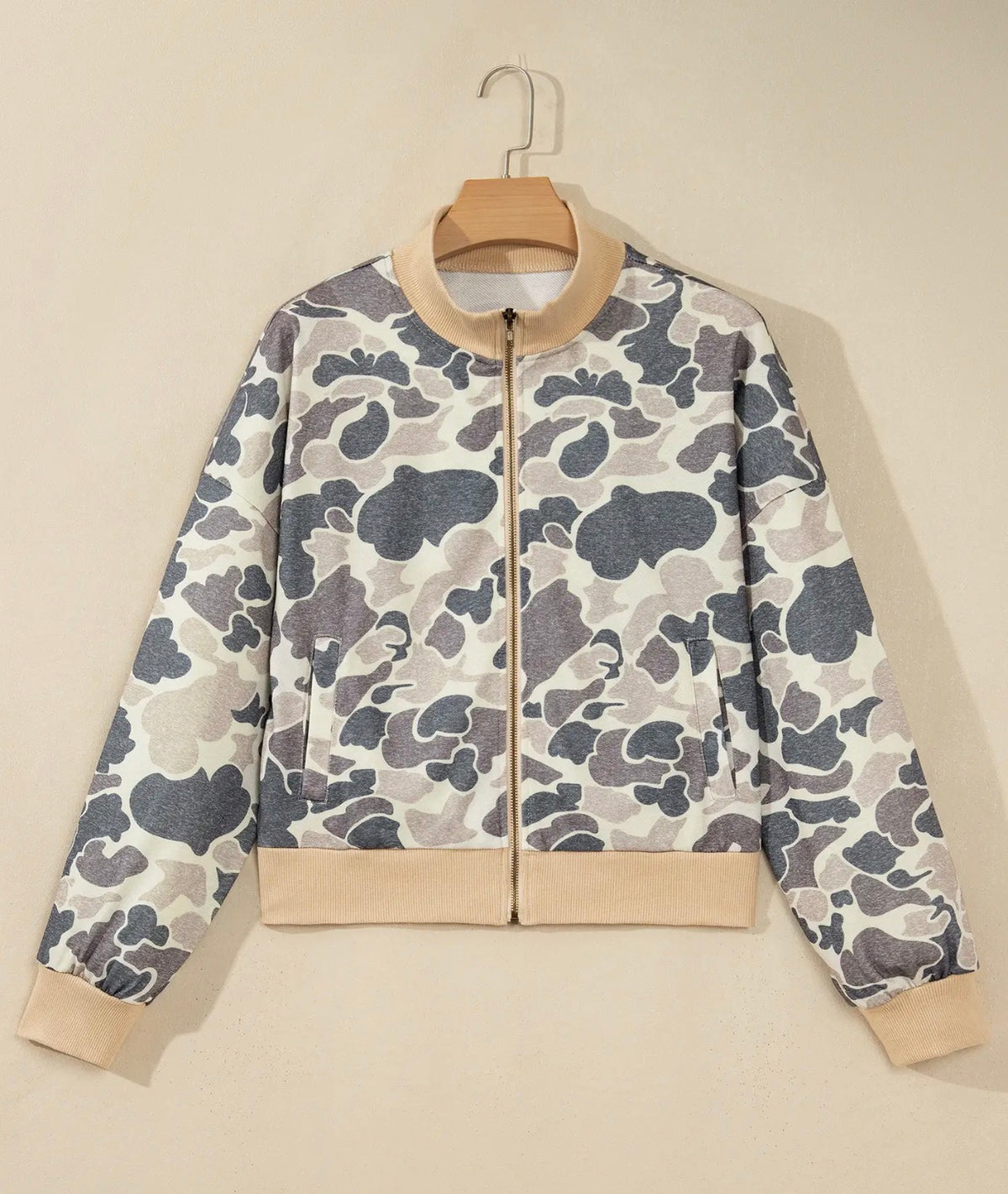 Camo Bomber Jacket